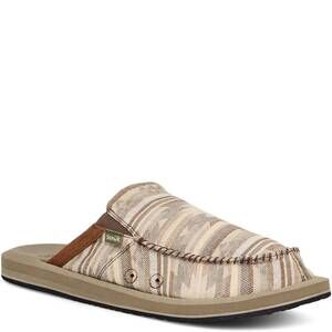 NEW SANUK men's you got my back blanket loafer in tan aztec